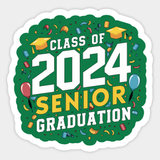 Class Of 2024 Senior Sticker